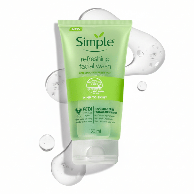 Simple Refreshing Facial Wash
