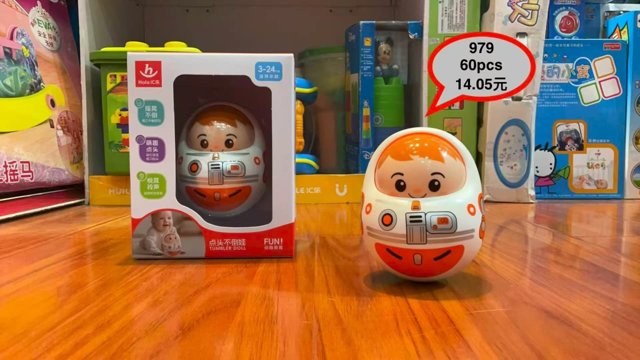 Hola Toys Baby Tumbler Toy